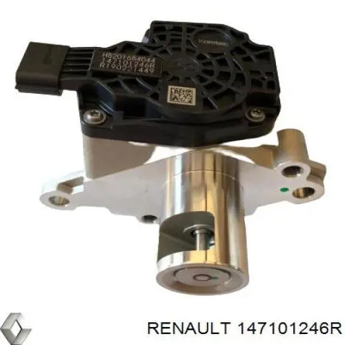147101246R Renault (RVI) Válvula segura EGR, de recirculação dos gases