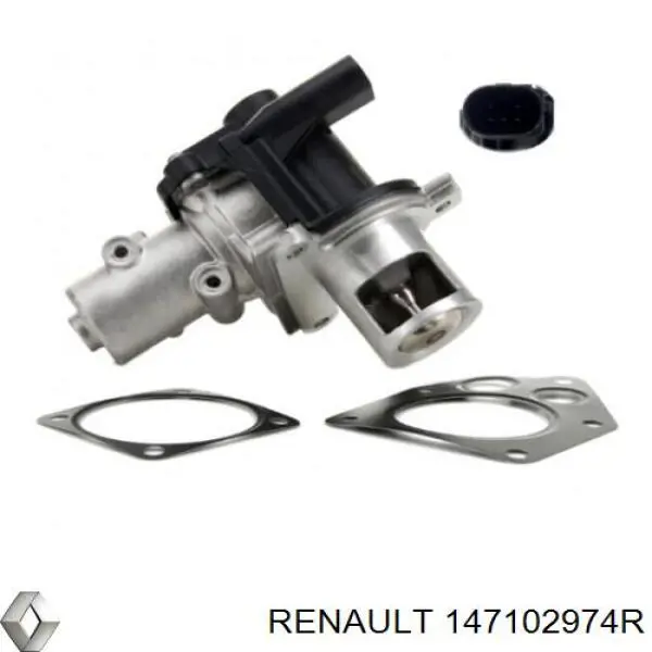 147102974R Renault (RVI) Válvula EGR de recirculação dos gases