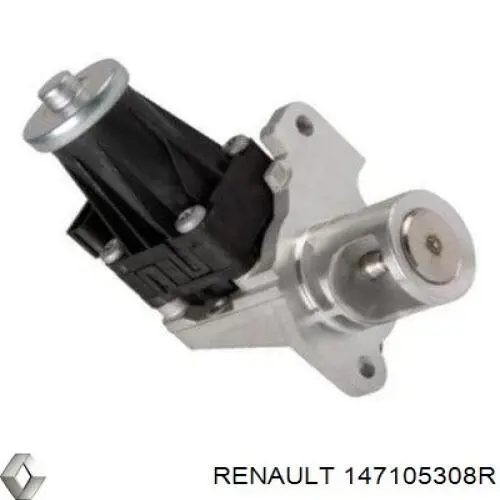 147105308R Renault (RVI) Válvula EGR de recirculação dos gases