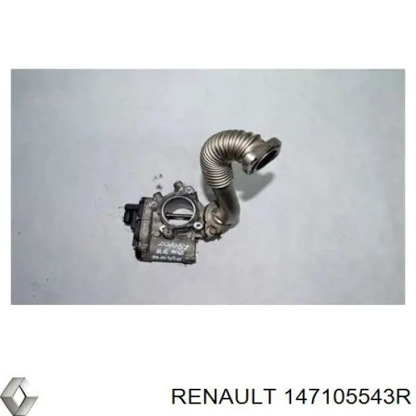 Válvula EGR de recirculação dos gases Renault (RVI) 147105543R preço, a partir de 133,42 USD