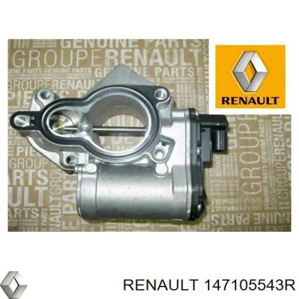 Compre 147105543R Renault (RVI) Válvula EGR de recirculação dos gases