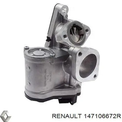 147106672R Renault (RVI) Válvula EGR de recirculação dos gases