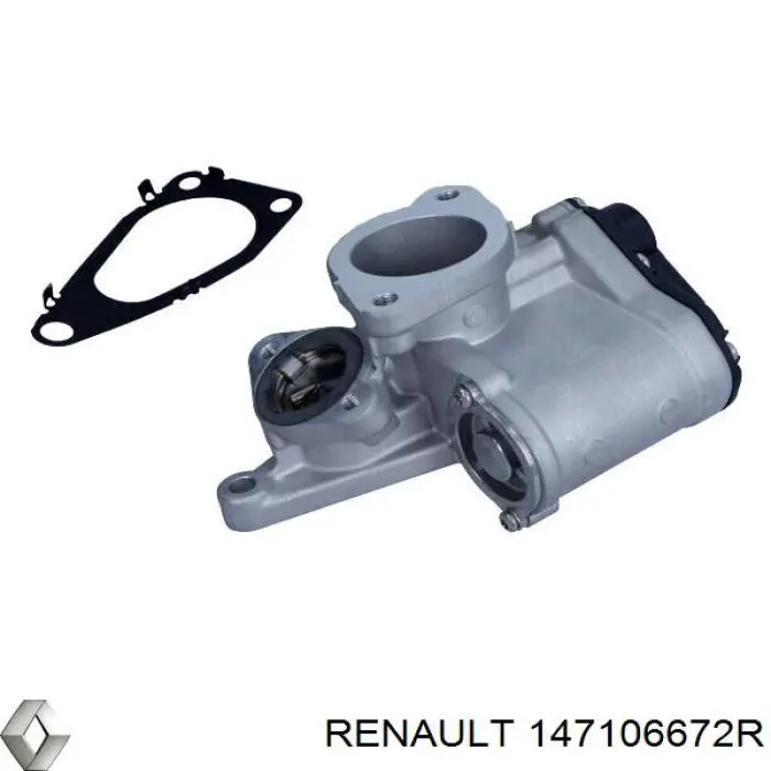 Válvula EGR de recirculação dos gases Renault (RVI) 147106672R preço, a partir de 212,66 USD