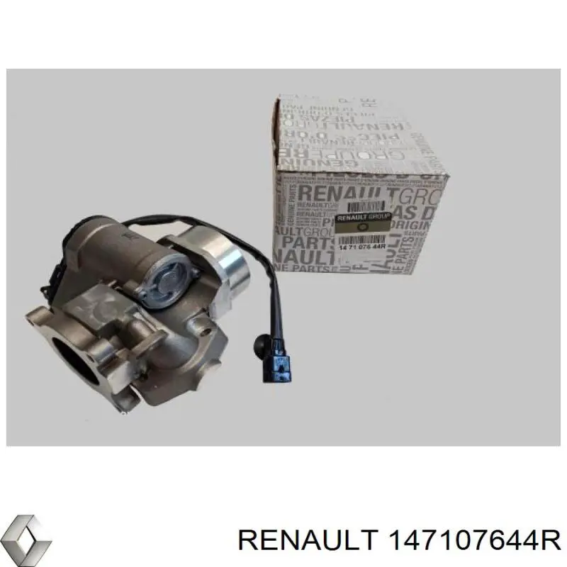 147107644R Renault (RVI) Válvula EGR de recirculação dos gases