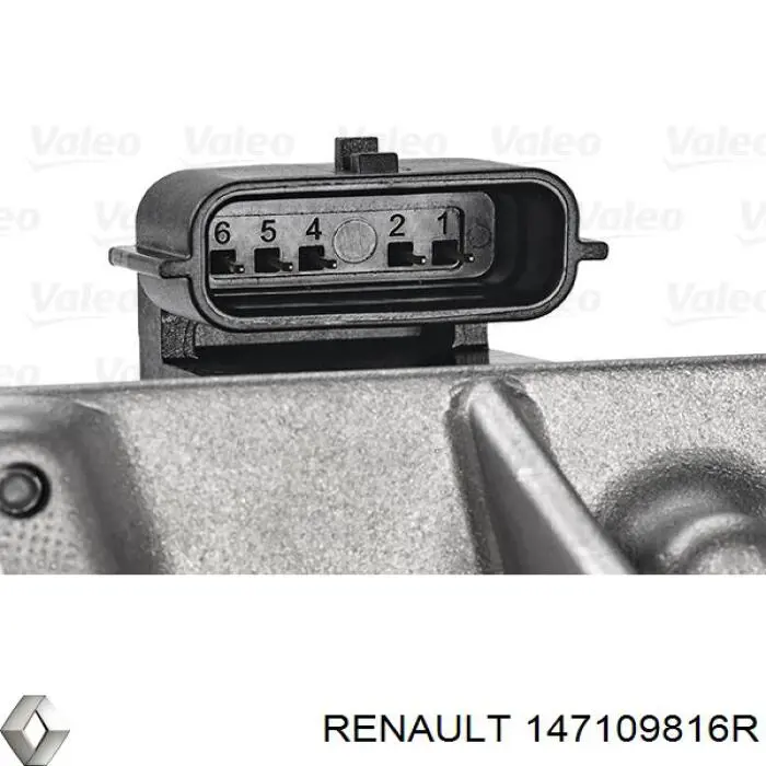 147109816R Renault (RVI) Válvula EGR de recirculação dos gases
