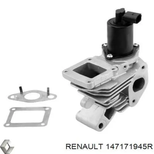 147171945R Renault (RVI) Válvula EGR de recirculação dos gases