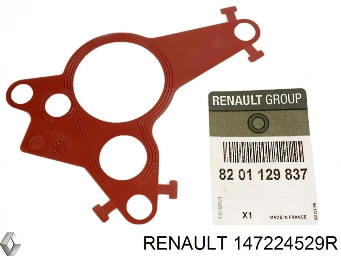 Vedante de válvula EGR de recirculação 1471900Q1C Nissan/Infiniti