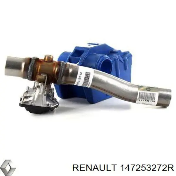 147253272R Renault (RVI) Comporta do sistema de escape