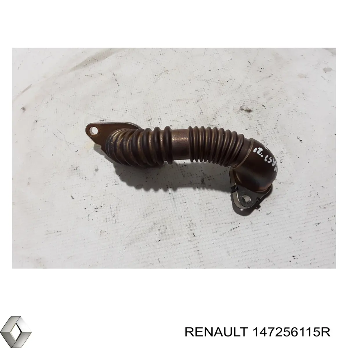 147256115R Renault (RVI) Cano derivado do sistema de recirculação dos gases de escape EGR