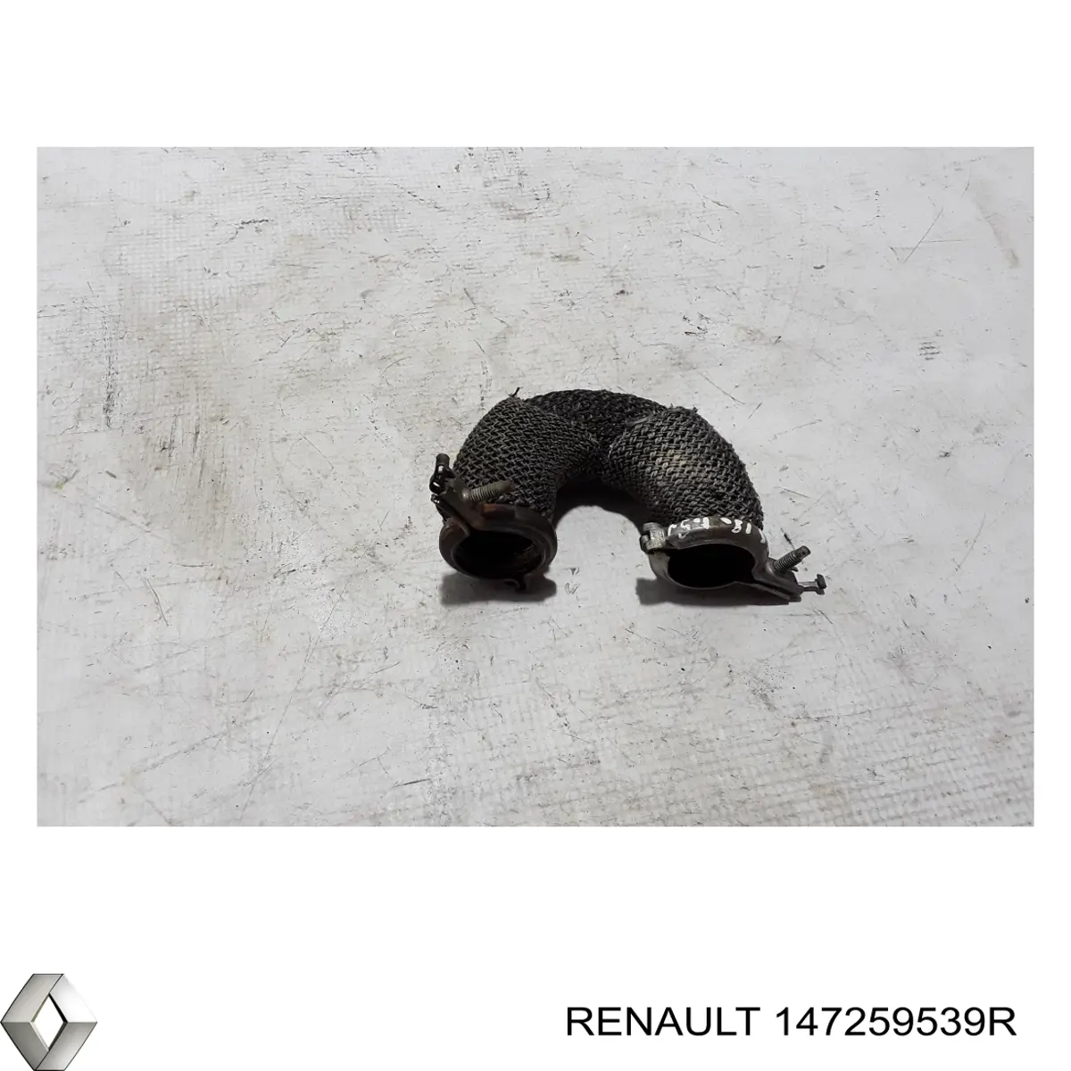 147259539R Renault (RVI) Cano derivado do sistema de recirculação dos gases de escape EGR