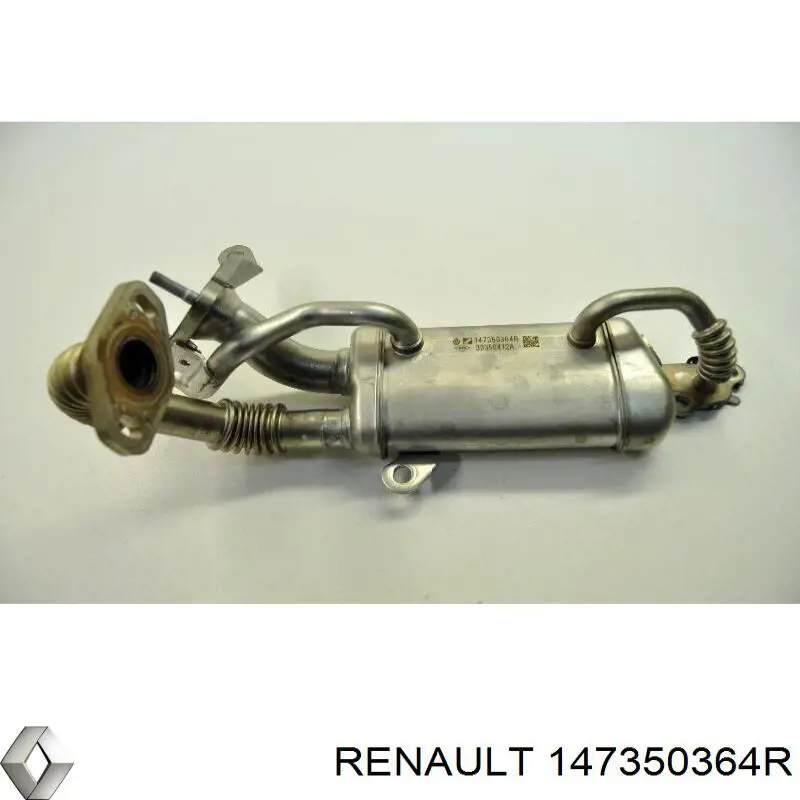 147350364R Renault (RVI) Radiador do sistema EGR de recirculação dos gases de escape
