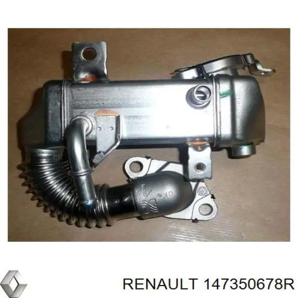 Radiador do sistema EGR de recirculação dos gases de escape Renault (RVI) 147350678R preço, a partir de 108,73 USD