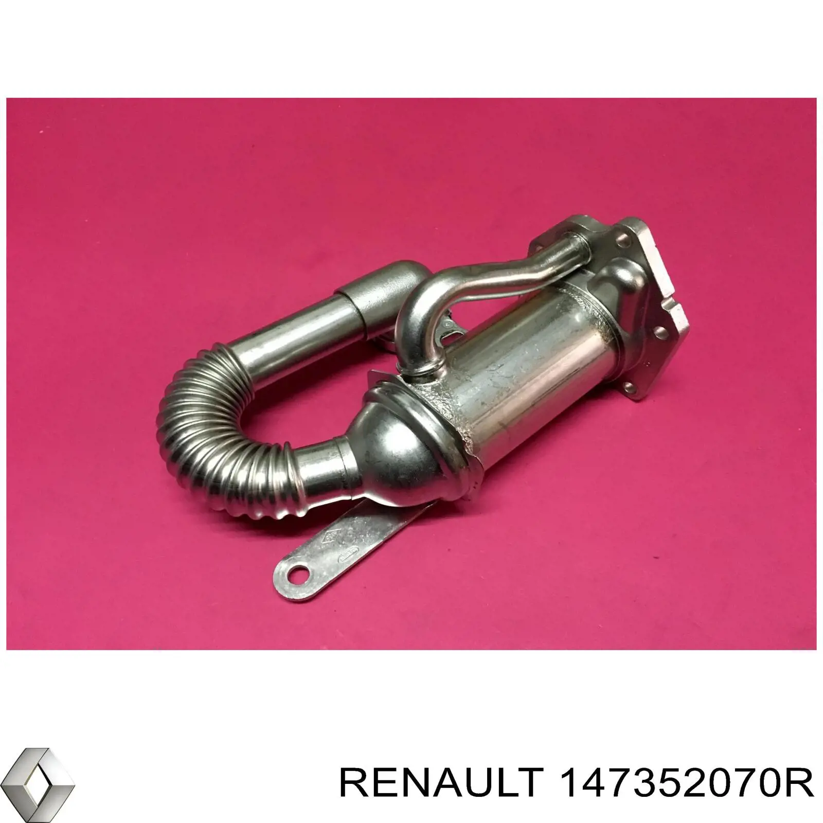 Radiador do sistema EGR de recirculação dos gases de escape Renault (RVI) 147352070R preço, a partir de 87,73 USD
