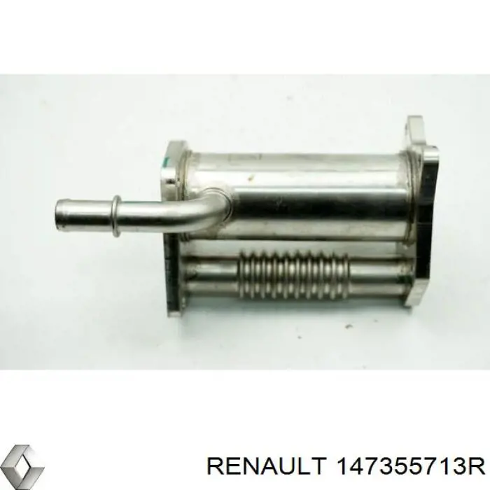 147355713R Renault (RVI) Radiador do sistema EGR de recirculação dos gases de escape
