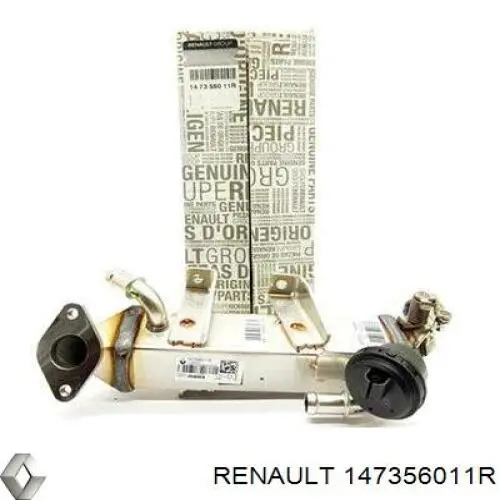 Compre 147356011R Renault (RVI) Radiador do sistema EGR de recirculação dos gases de escape