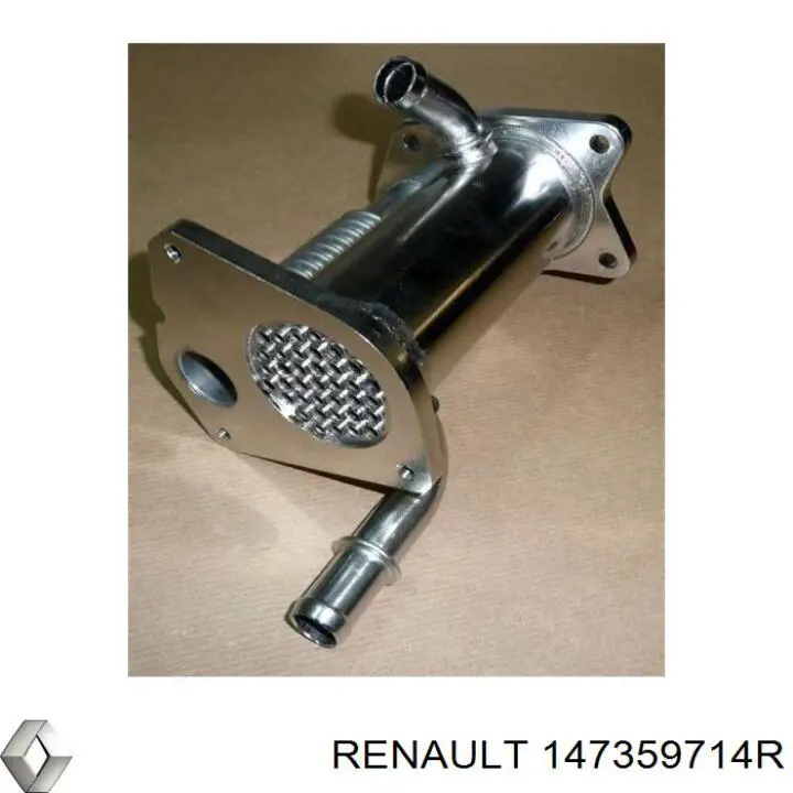 147359714R Renault (RVI) Radiador do sistema EGR de recirculação dos gases de escape