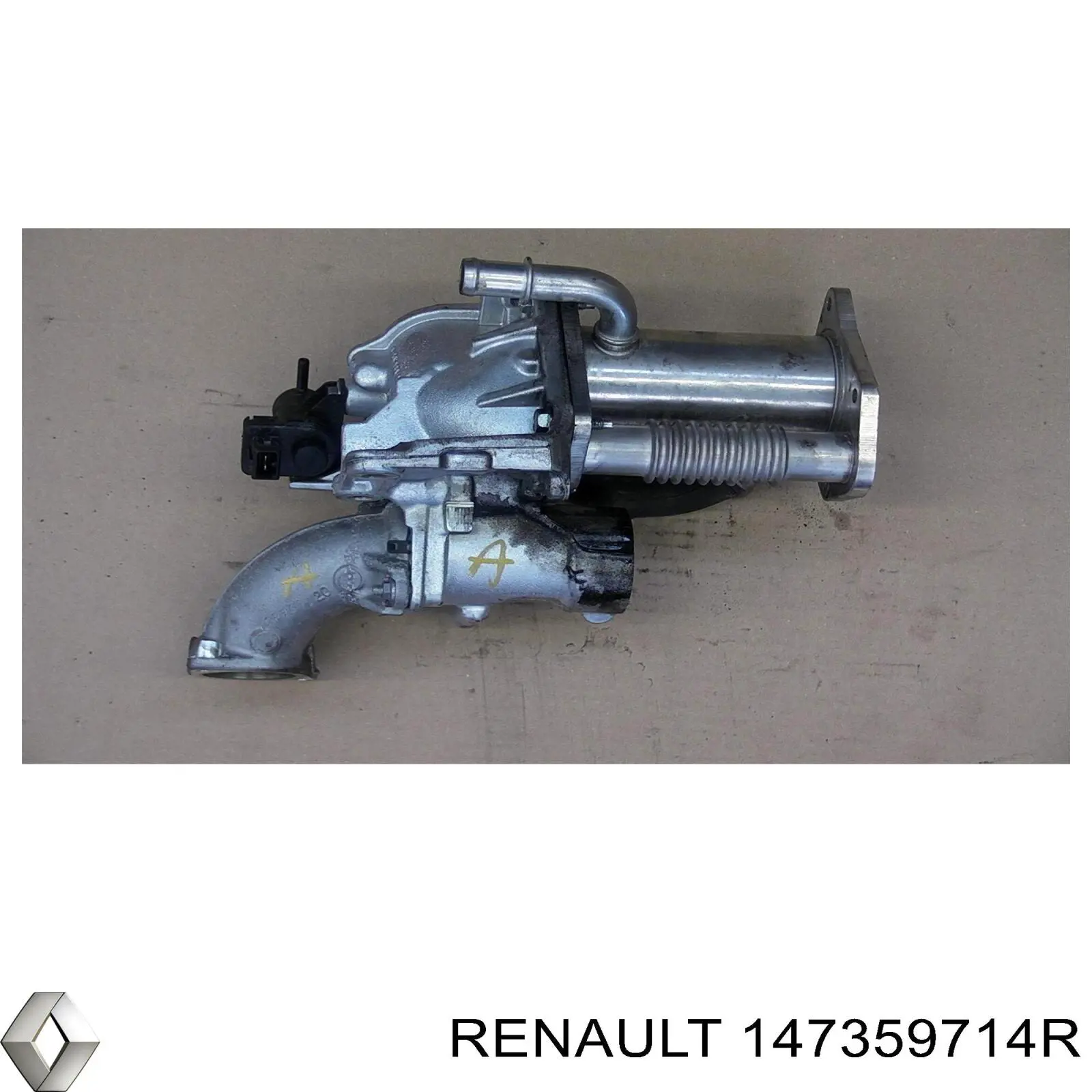 Compre 147359714R Renault (RVI) Radiador do sistema EGR de recirculação dos gases de escape