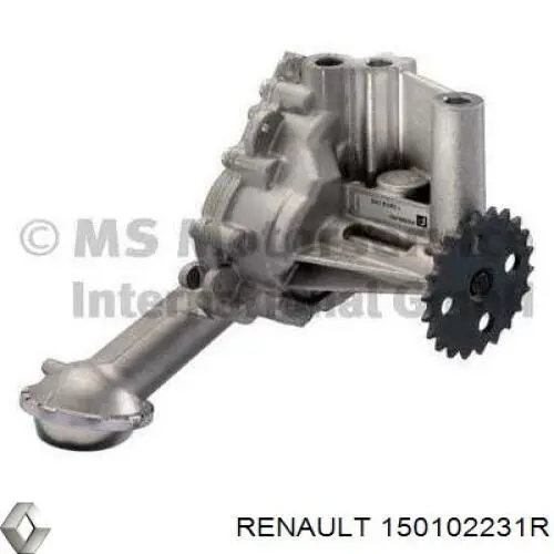 150102231R Renault (RVI) Bomba de óleo