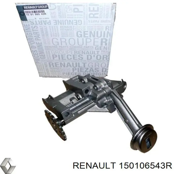 150106543R Renault (RVI) Bomba de óleo