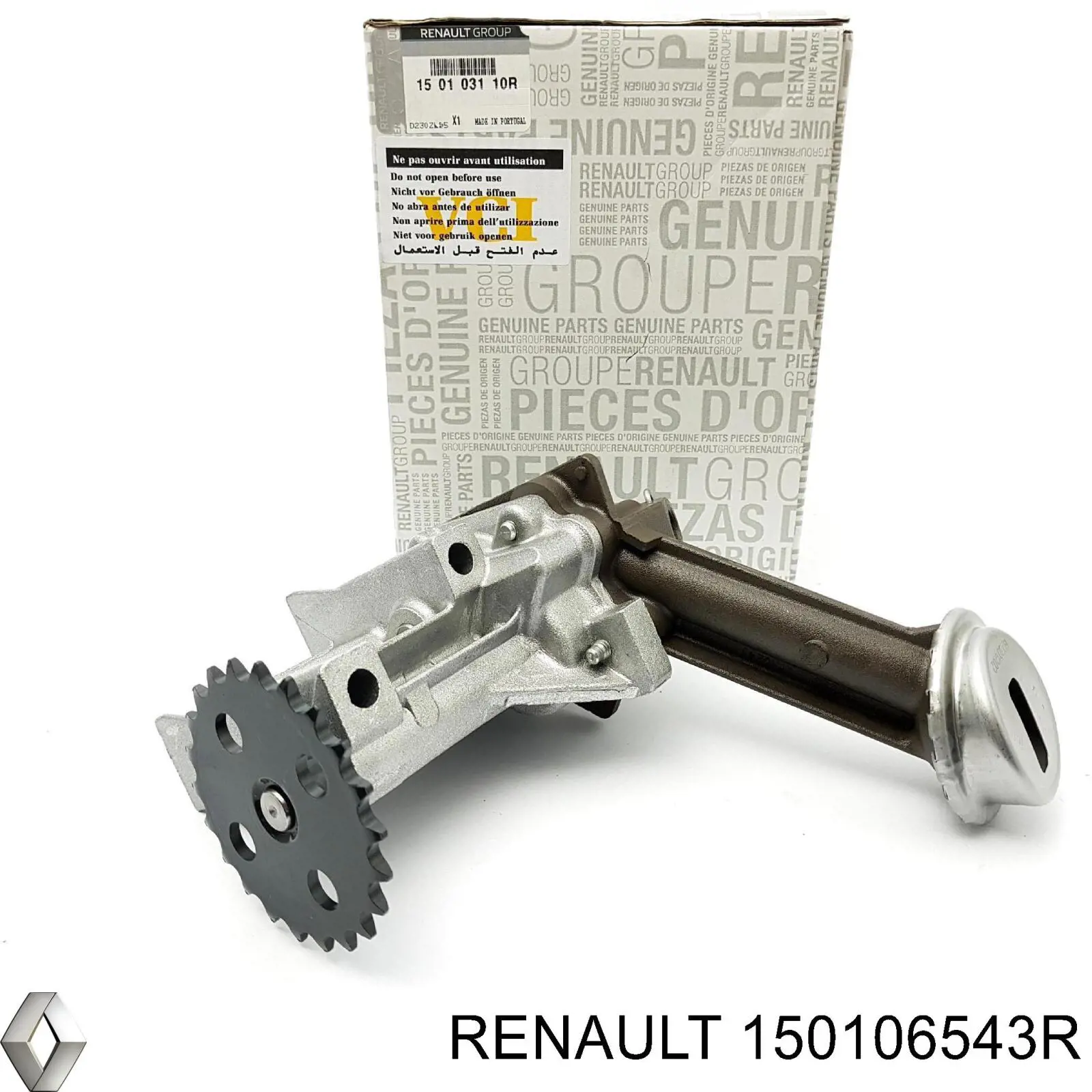 Bomba de óleo Renault (RVI) 150106543R preço, a partir de 101,94 USD