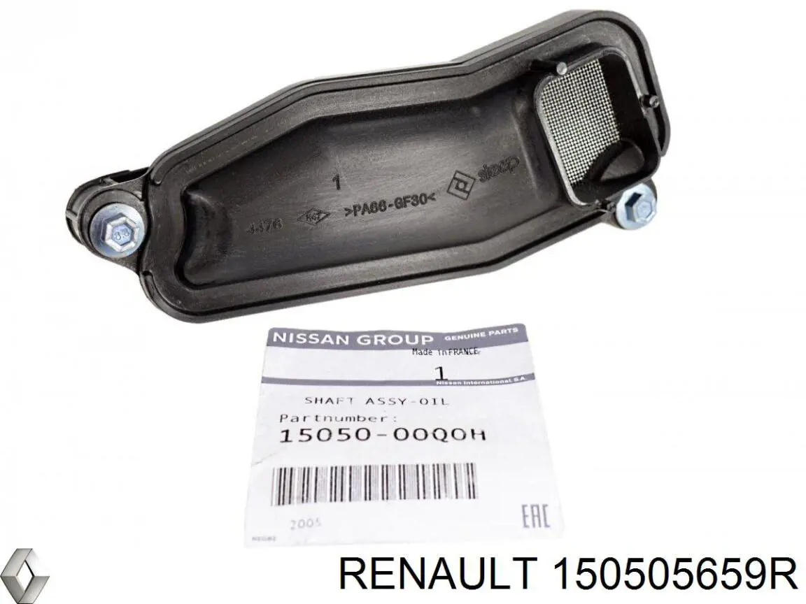 Receptor de óleo (coletor de óleo) Renault (RVI) 150505659R preço, a partir de 39,17 USD