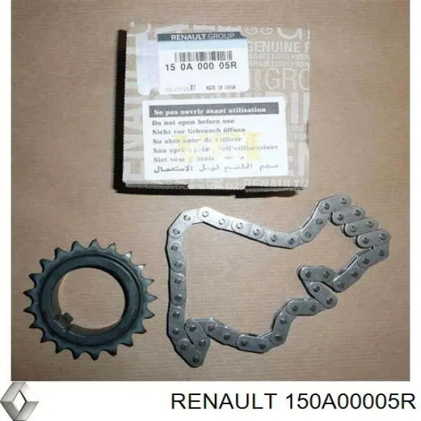 150A00005R Renault (RVI) Cadeia do mecanismo de distribuição de gás, kit
