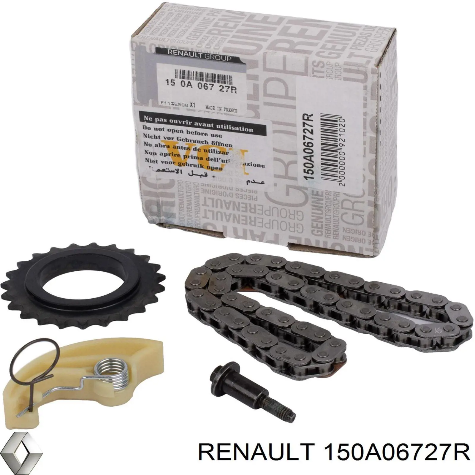 Compre 150A06727R Renault (RVI) Cadeia de bomba de óleo, kit