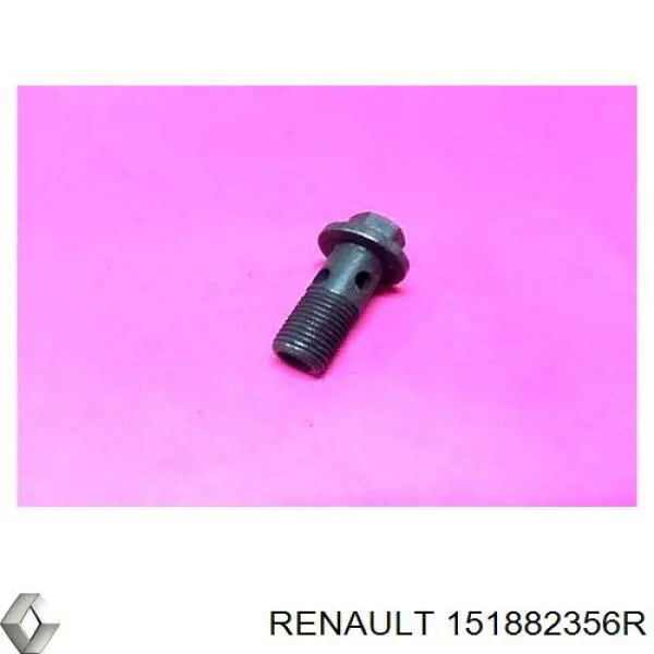 151882356R Renault (RVI) Parafuso de tubo de turbina de fornecimento de óleo
