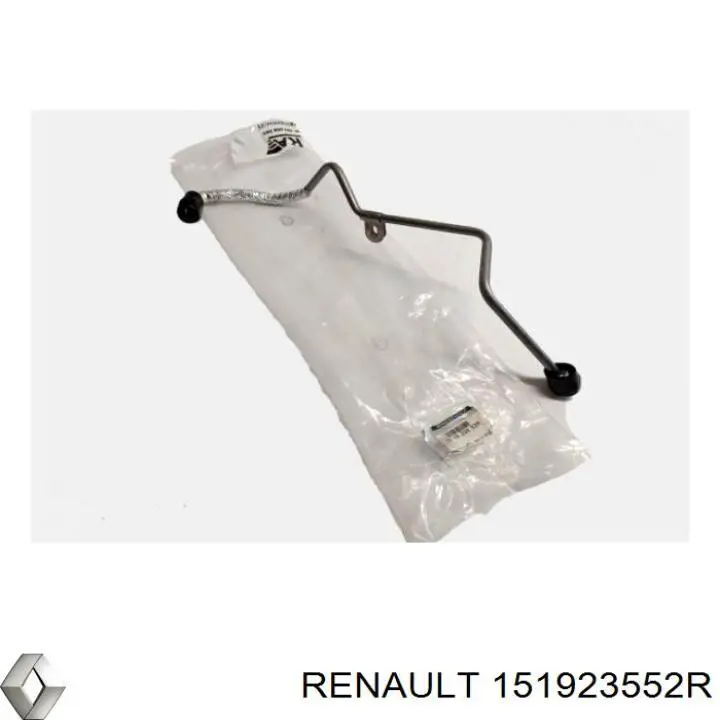151923552R Renault (RVI) Tubo (mangueira) de fornecimento de óleo de turbina