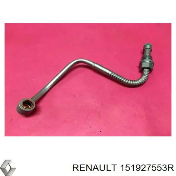 151927553R Renault (RVI) Tubo (mangueira) de fornecimento de óleo de turbina