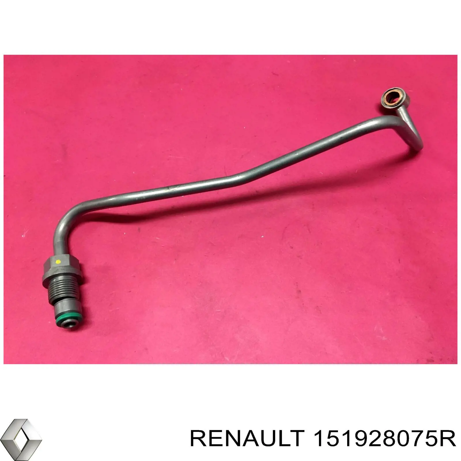 151928075R Renault (RVI) Tubo (mangueira) de fornecimento de óleo de turbina