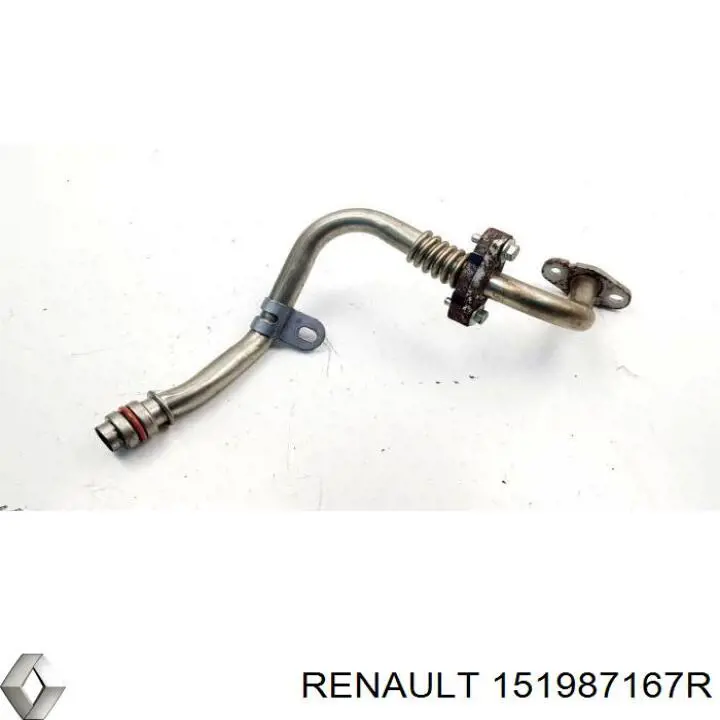 151987167R Renault (RVI) Tubo (mangueira) de derivação de óleo de turbina