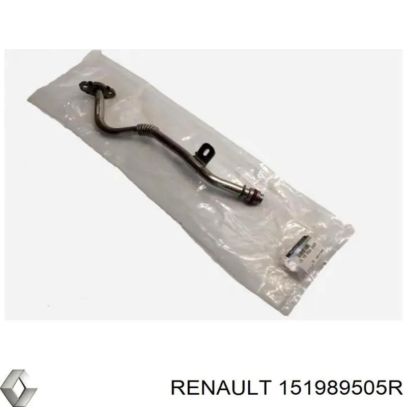 151989505R Renault (RVI) Tubo (mangueira) de derivação de óleo de turbina