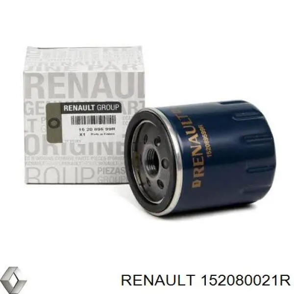 152080021R Renault (RVI) Filtro de óleo