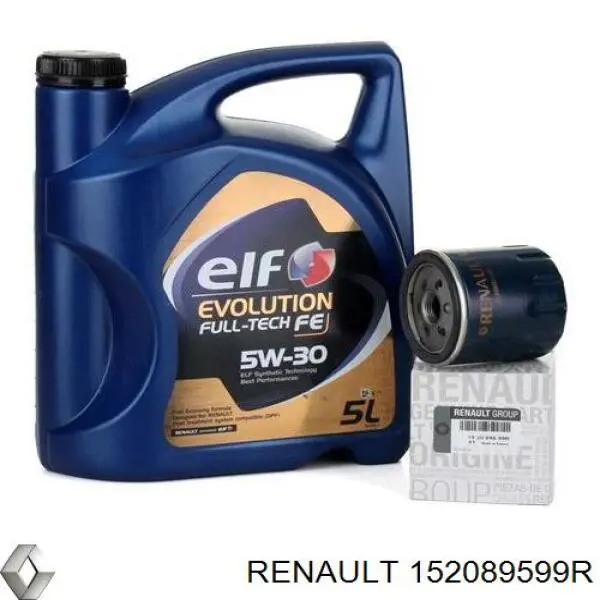 Compre 152089599R Renault (RVI) Filtro de óleo