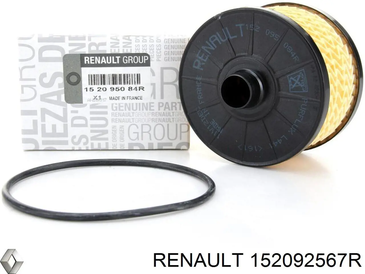 Compre 152092567R Renault (RVI) Filtro de óleo