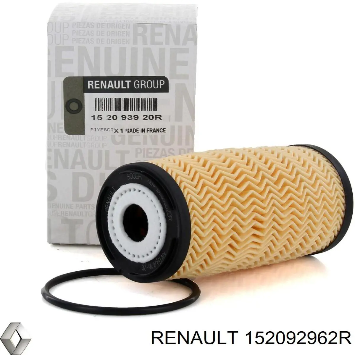 152092962R Renault (RVI) Filtro de óleo