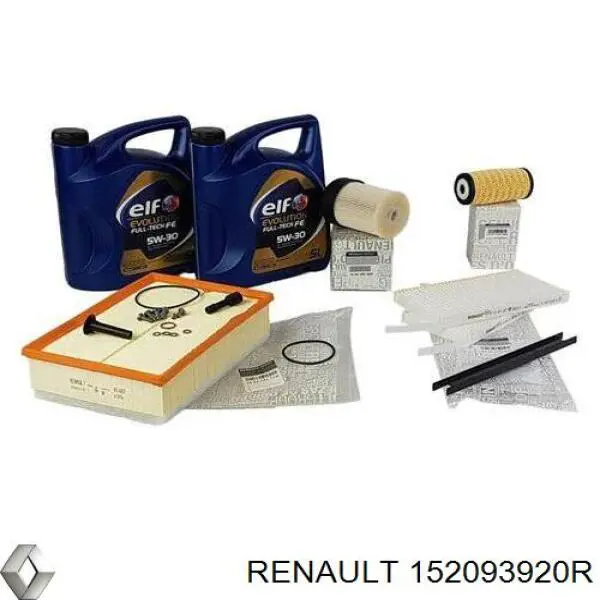 Compre 152093920R Renault (RVI) Filtro de óleo