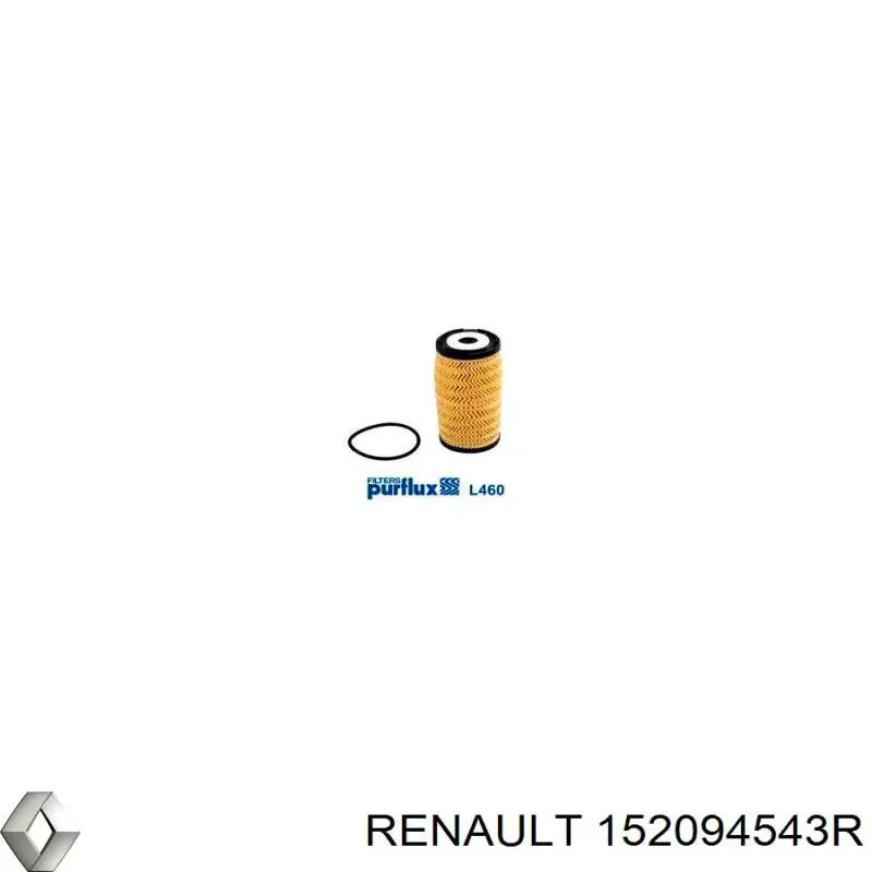 Filtro de óleo Renault (RVI) 152094543R preço, a partir de 10,04 USD