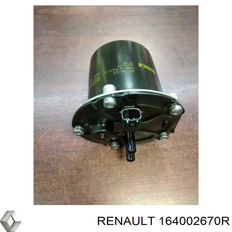 Compre 164002670R Renault (RVI) Caixa de filtro de combustível