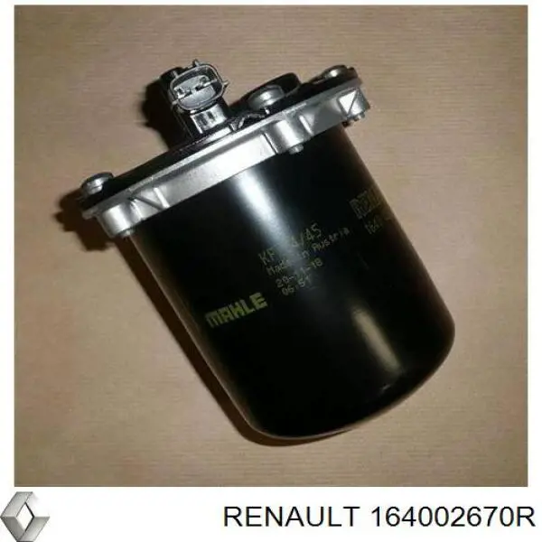 164002670R Renault (RVI) Caixa de filtro de combustível