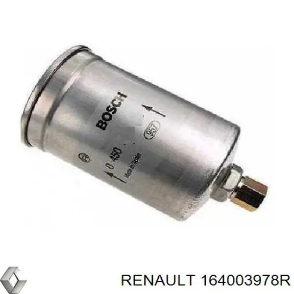 Compre 164003978R Renault (RVI) Filtro de combustível
