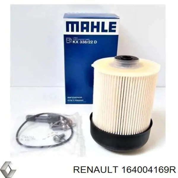 Compre 164004169R Renault (RVI) Filtro de combustível
