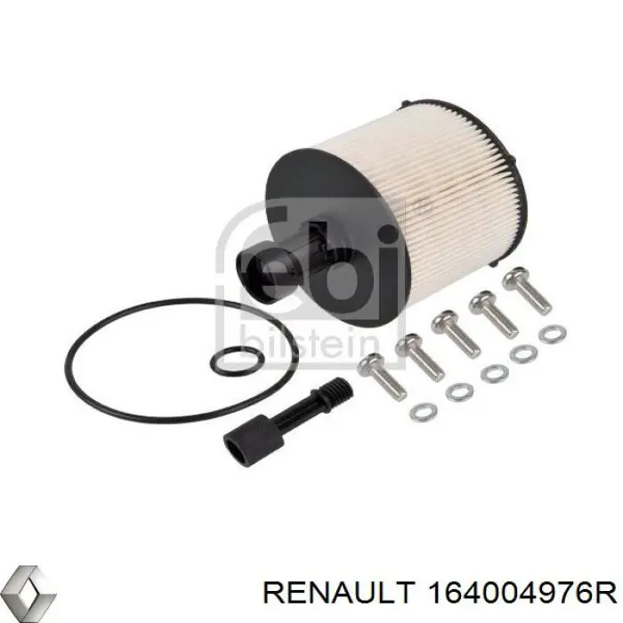 Filtro de combustível Renault (RVI) 164004976R preço, a partir de 16,64 USD