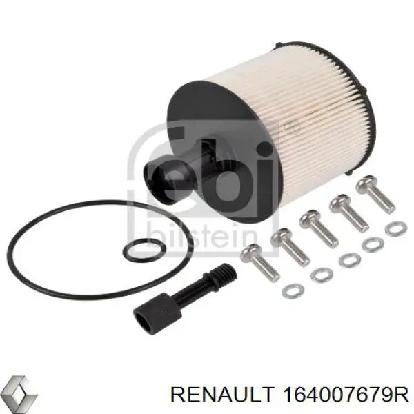 Caixa de filtro de combustível para Renault Laguna III BT0, BT1