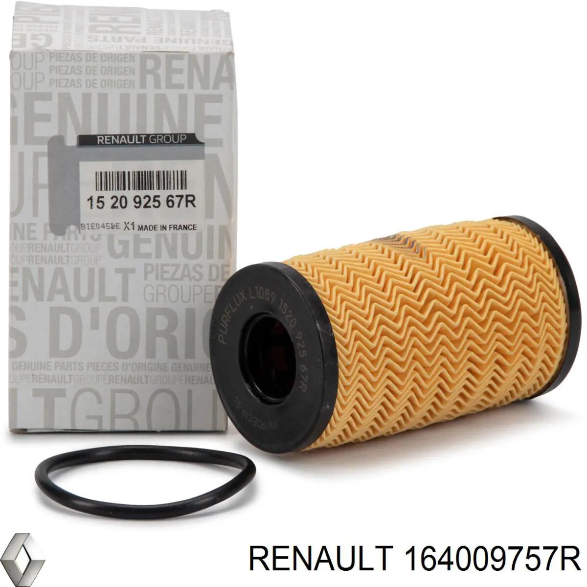 164009757R Renault (RVI) Caixa de filtro de combustível