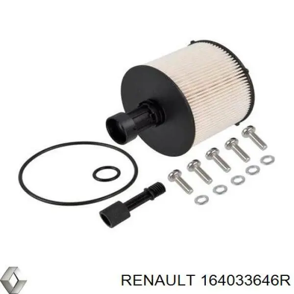Filtro de combustível Renault (RVI) 164033646R preço, a partir de 10,01 USD