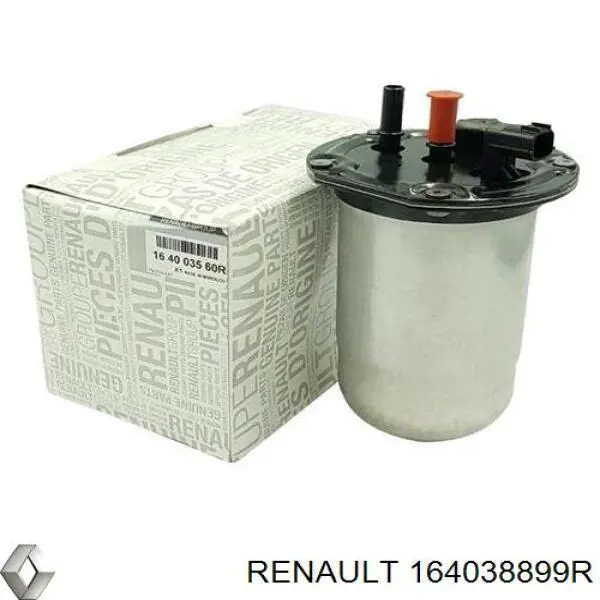 Compre 164038899R Renault (RVI) Filtro de combustível