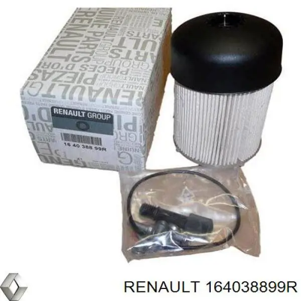 Compre 164038899R Renault (RVI) Filtro de combustível
