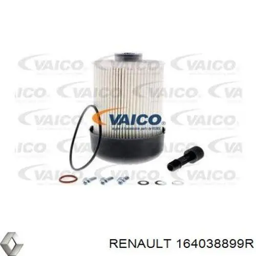 Filtro de combustível 164038899R Renault (RVI)